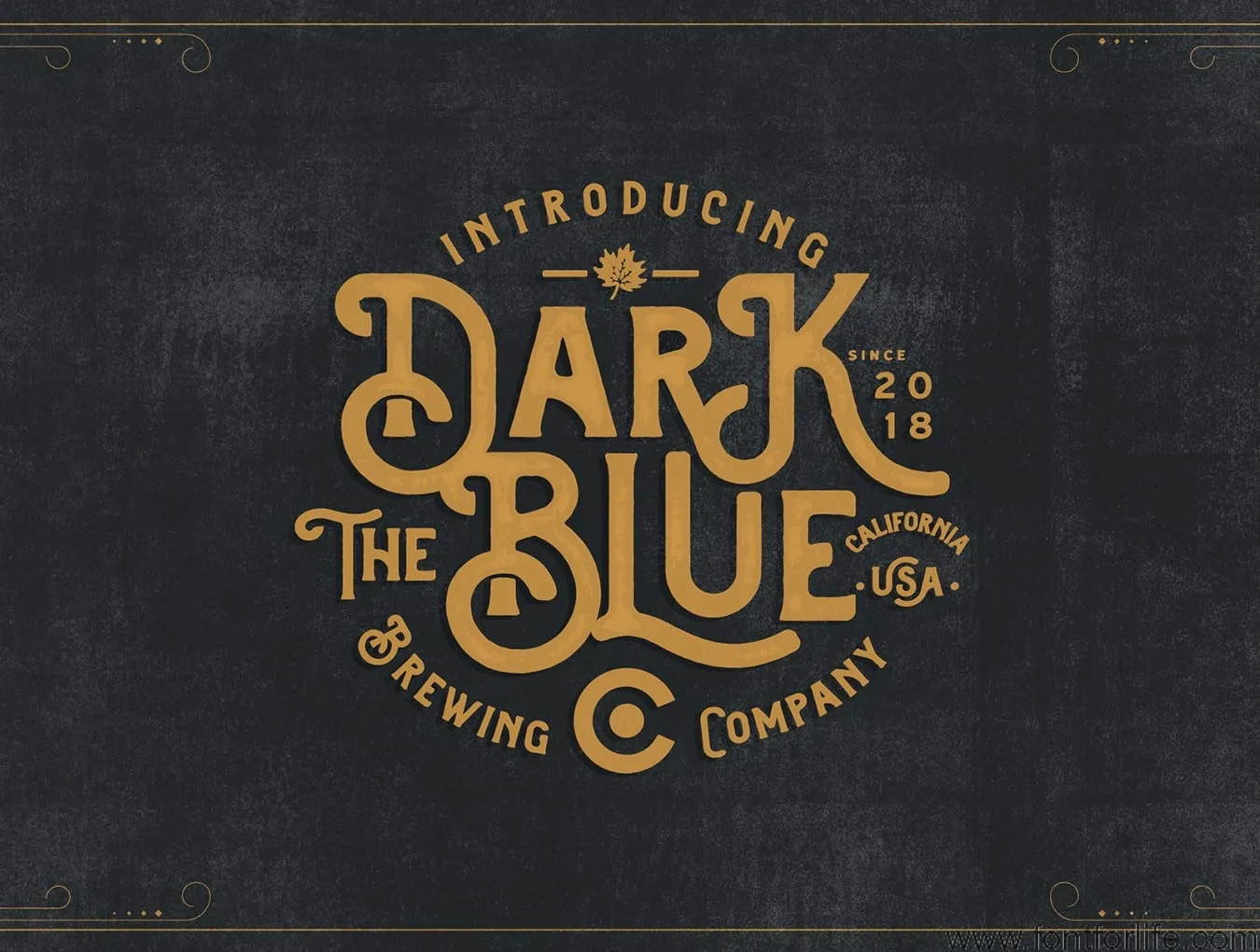 Brewski Brewery Typeface Font