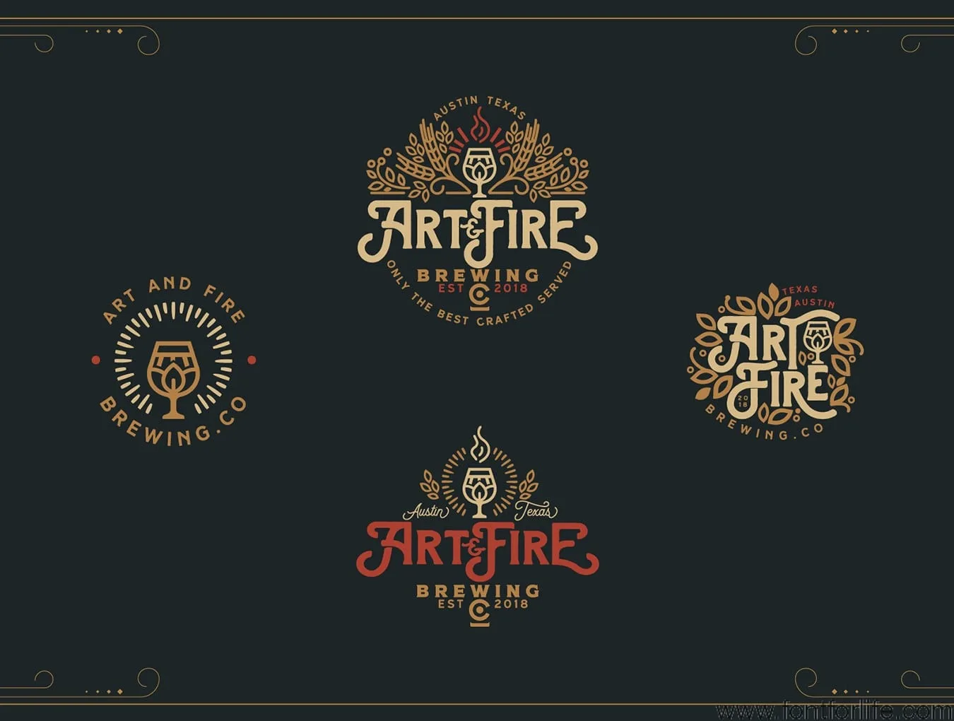 Brewski Brewery Typeface Font