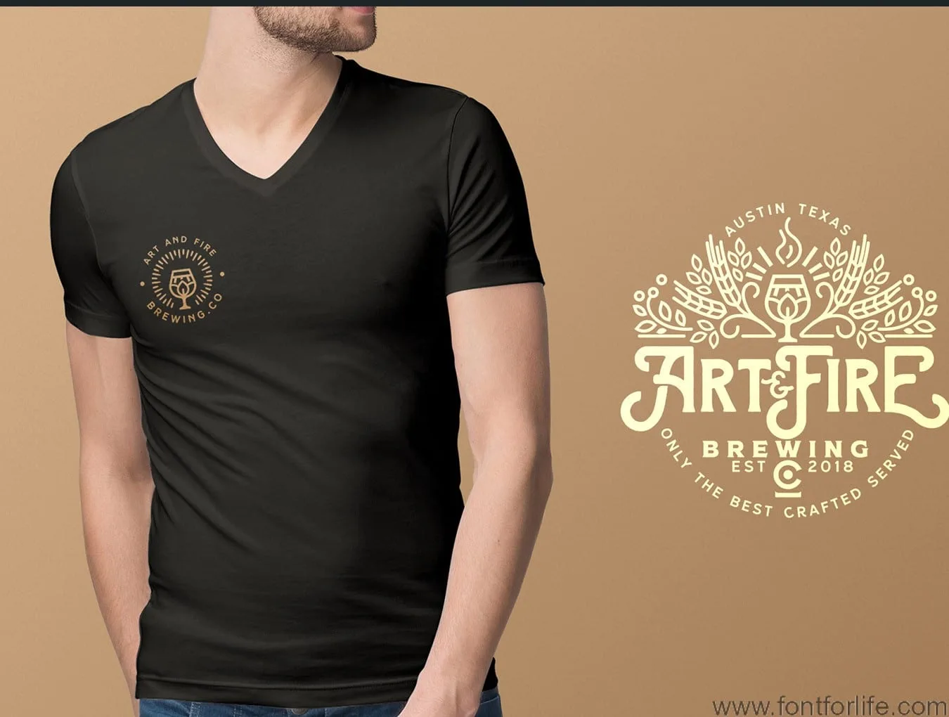 Brewski Brewery Typeface Font