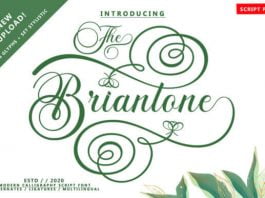 Briantone Font