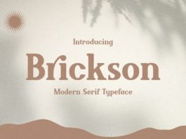Brickson Font