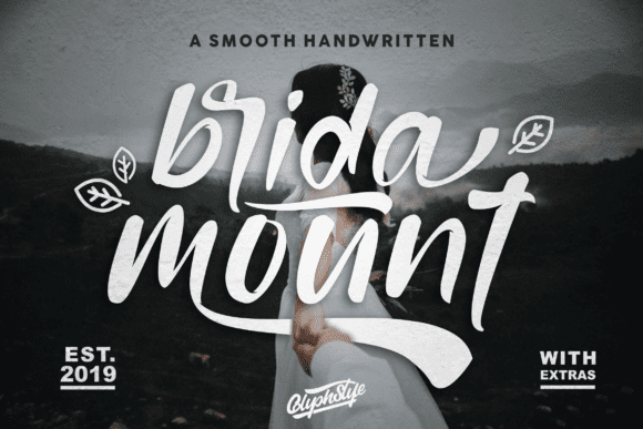 Bridamount Smooth Handwritten font
