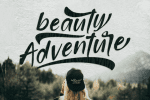 Bridamount Smooth Handwritten font