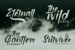 Bridamount Smooth Handwritten font