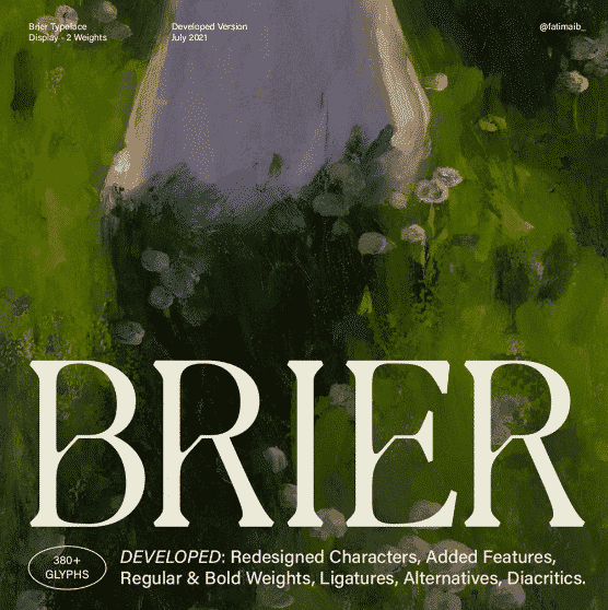 Brier font