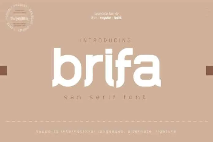Brifa Font