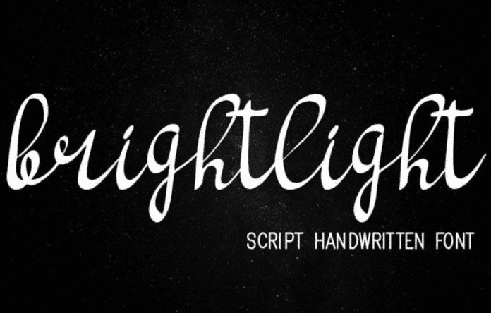 Brighlight script Font
