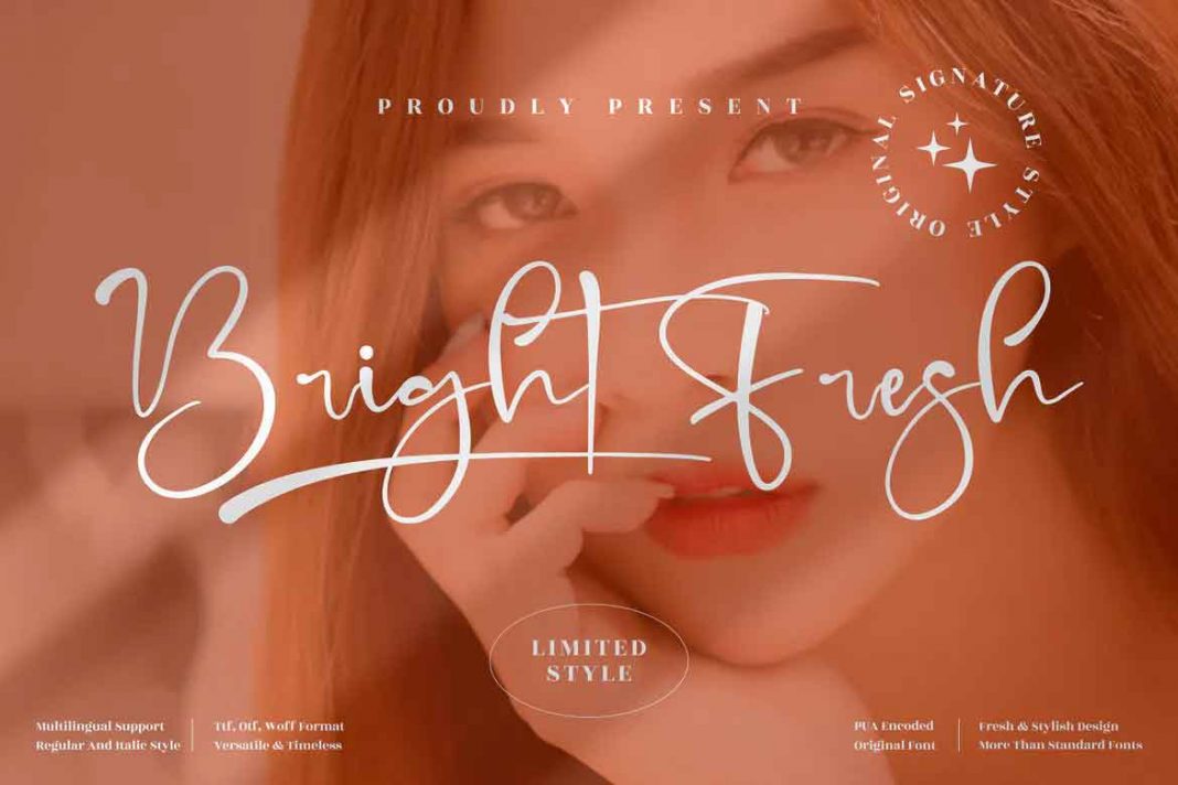 Bright Fresh Font