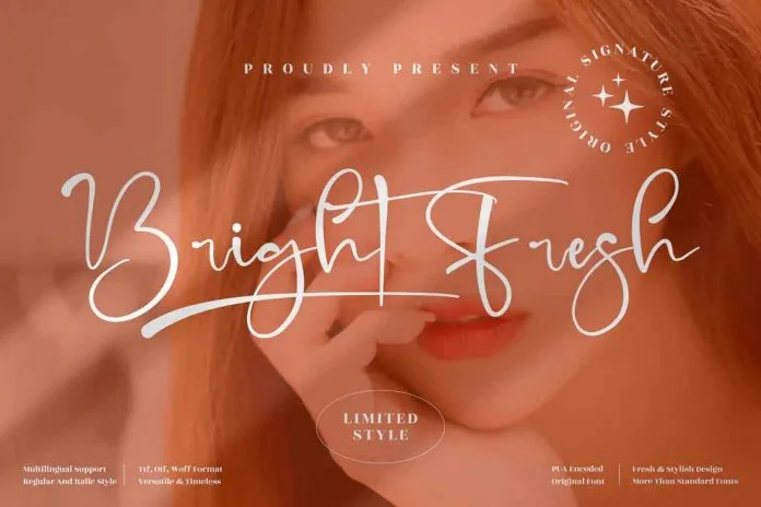 Bright Fresh Font