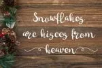 Bright Snowflakes Font