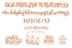 Bright Snowflakes Font