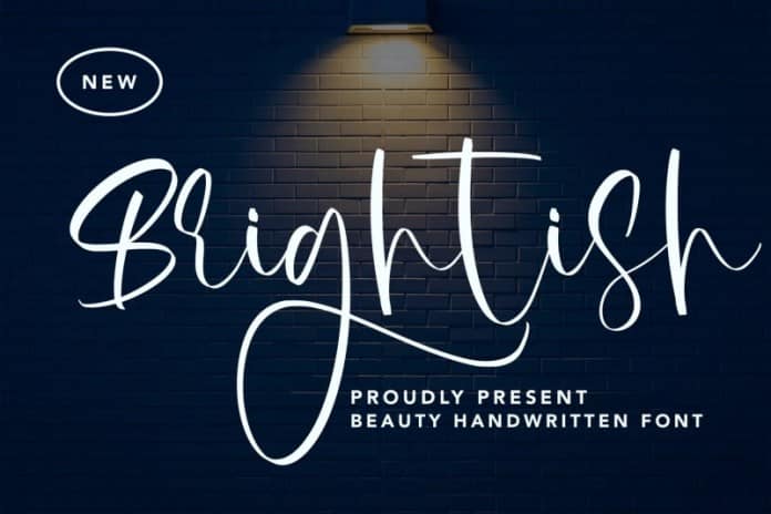 Brightish - Beauty Handwritten Font