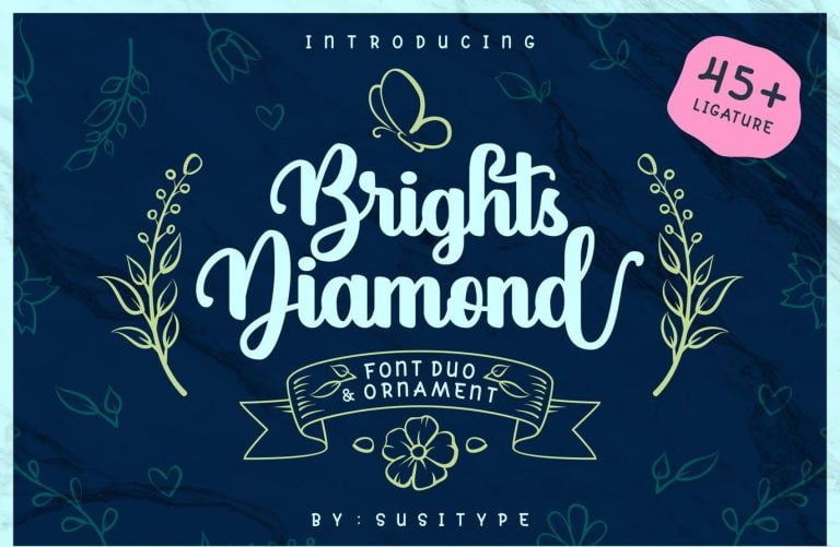 Brights Diamond Font Free Download