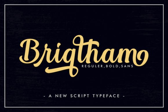 Brigtham Font