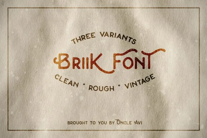 Briik Fonts