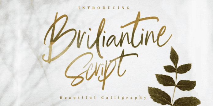 Briliantine Script Font