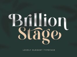 Brillion Stage Font