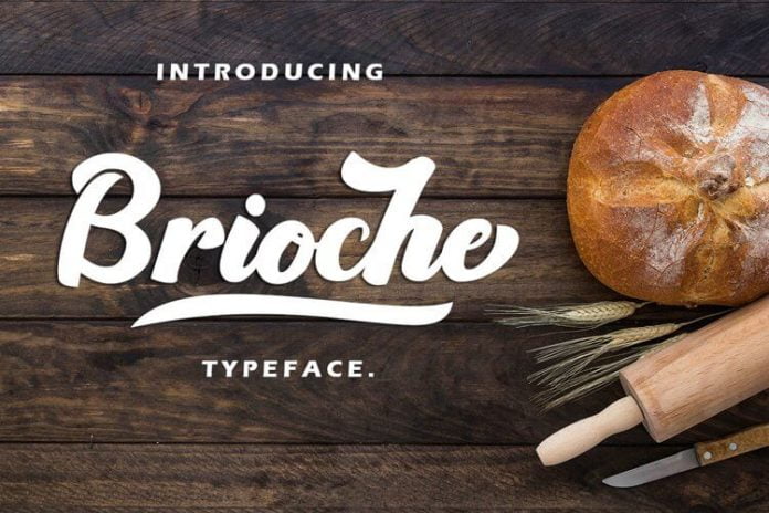 Brioche - Bold Script Typeface