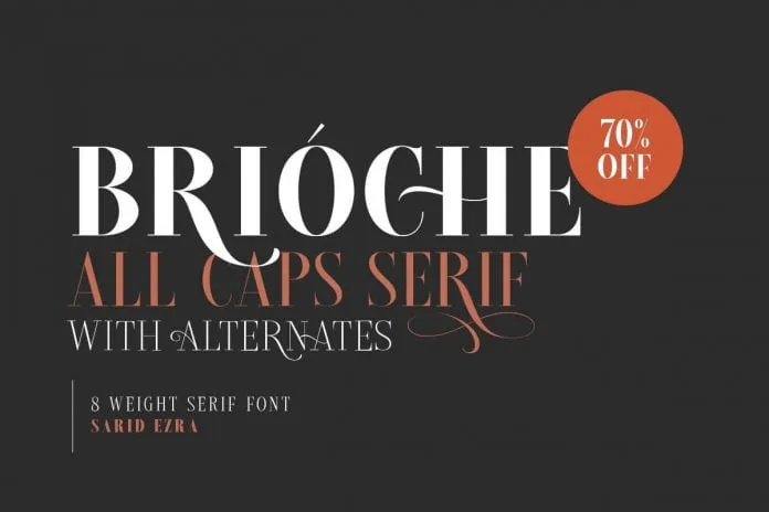 Brioche Font Family
