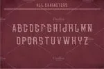 Bristol Vintage Label Typeface