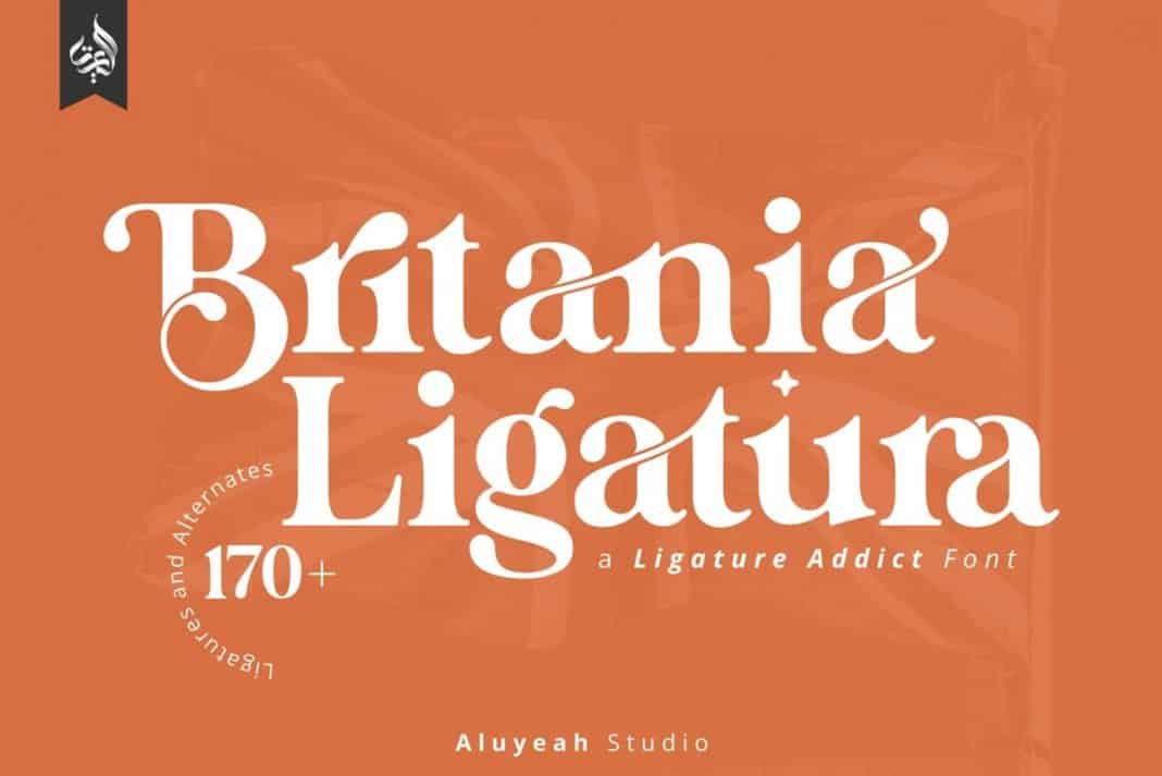 Britania Ligatura Font Family