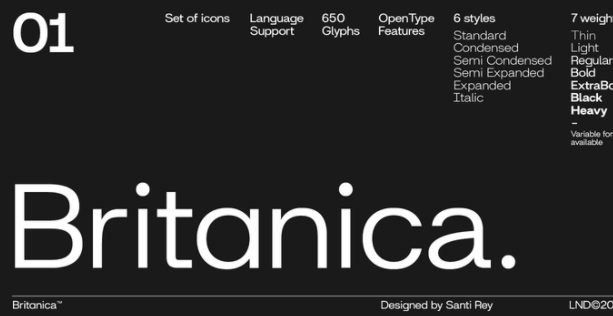 Britanica Font Family