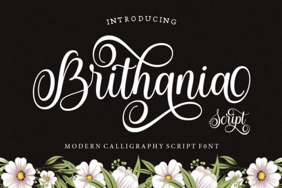 Brithania Script Font