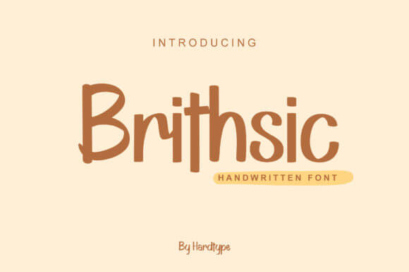 Brithsic Font