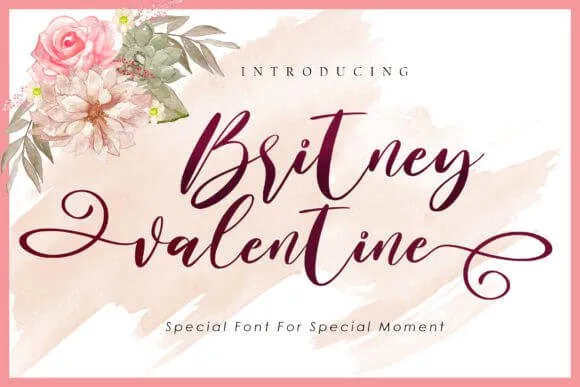 Britney Valentine Font