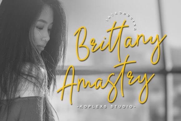 Brittany Amastry Font