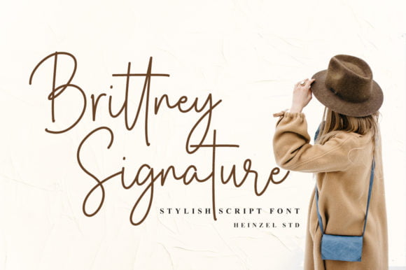 Brittney Signature Font