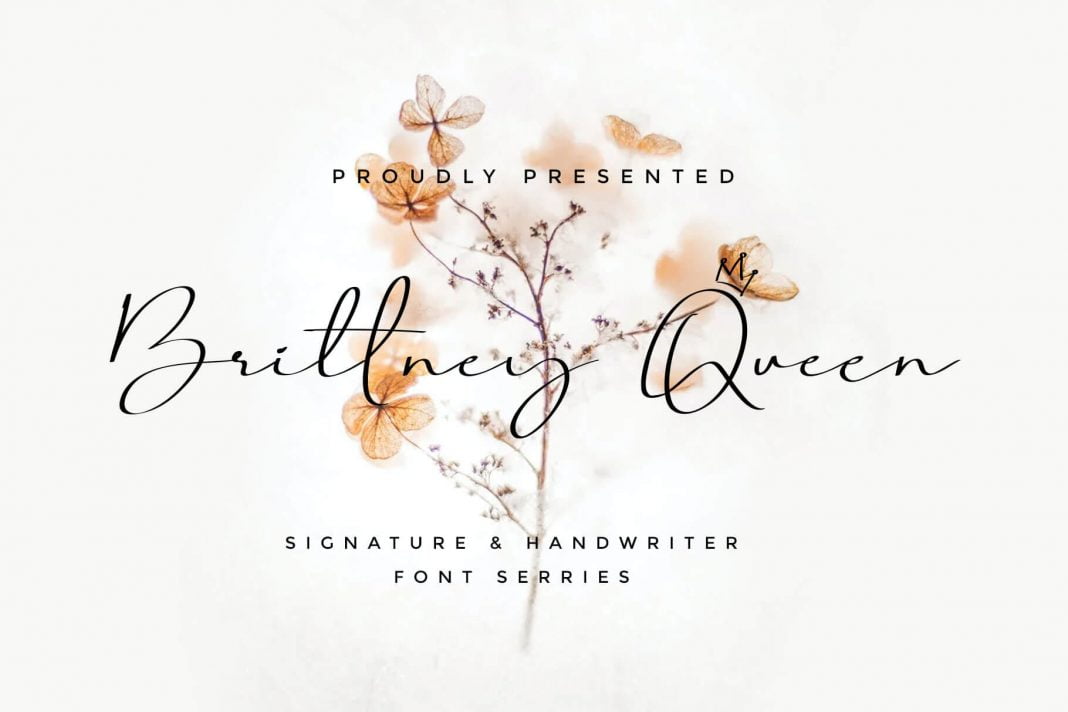 Brittney Queen - Signature & Handwriter Font
