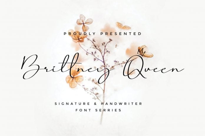Brittney Queen - Signature & Handwriter Font