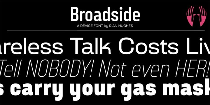 Broadside Font Family