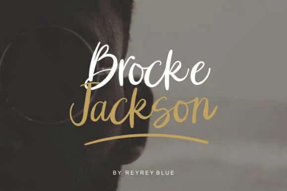 Brocke Jackson Font
