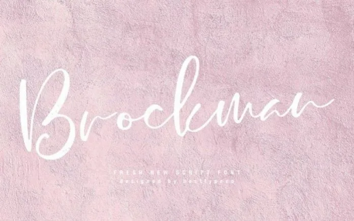 Brockman Font