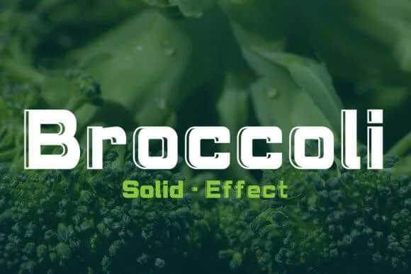Brocolli Font