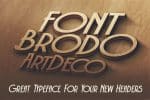 Brodo – Display Font