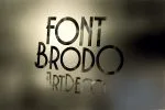 Brodo – Display Font