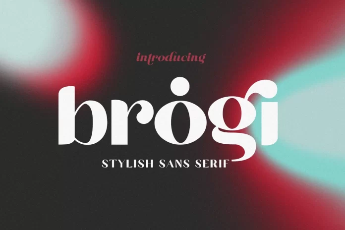 Brogi Font