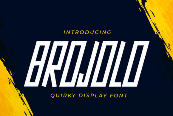 Brojolo Font