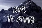 Broken Dark Typeface
