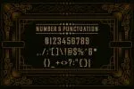 Broken Knight Font