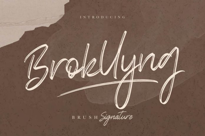 Brokllyng Brush Signature