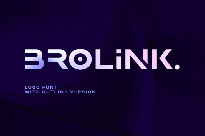 Brolink - Logo Font