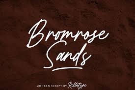 Bromrose Sands Font