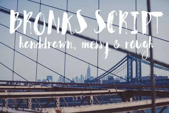 Bronks Script Font