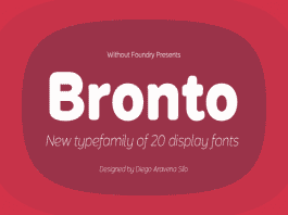 Bronto Font