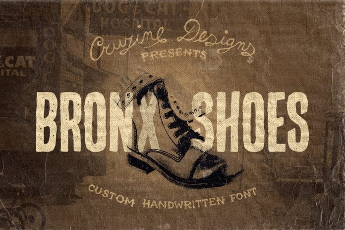 Bronx Shoes Custom Font