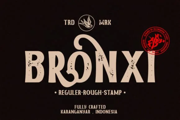 Bronxi Font